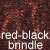 red black brindle dog coat color